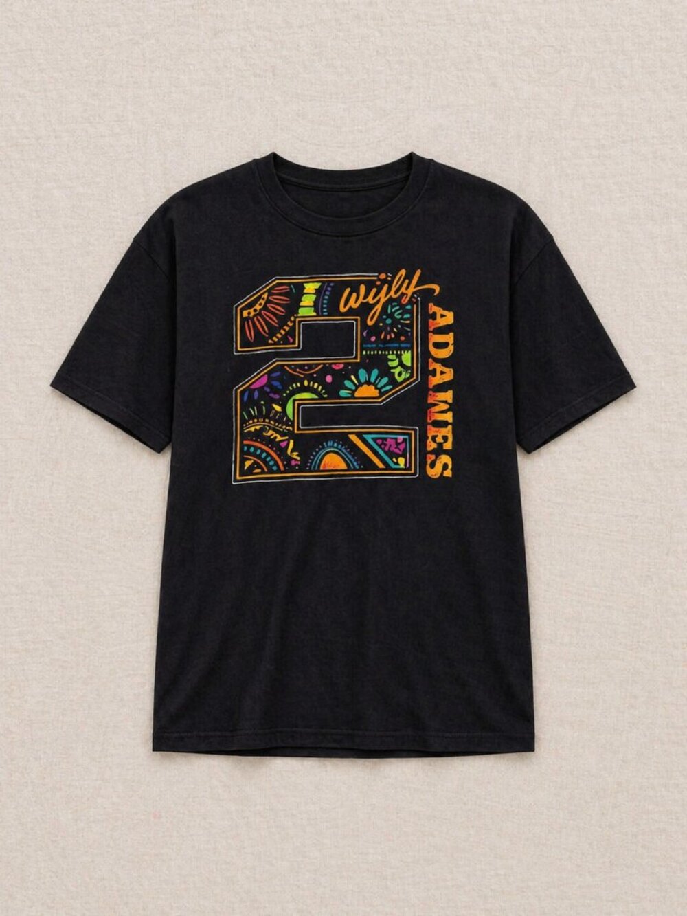 San Francisco Giants Willy Adames #2 Graphic Tee Medium MLB Shirt